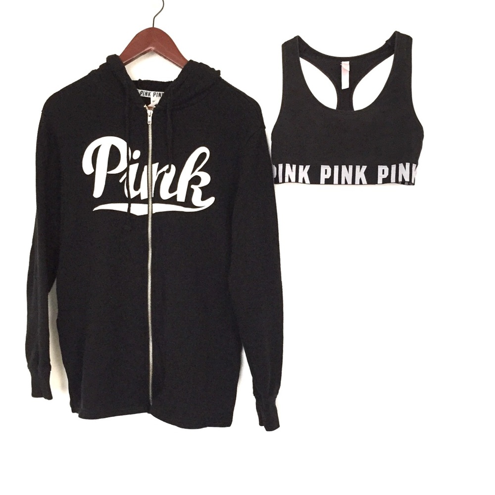 •Victoria’s Secret• PINK Black size small bundle